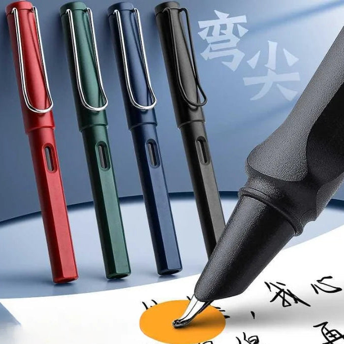Calligraphy Ink Pens with Curved Nibs