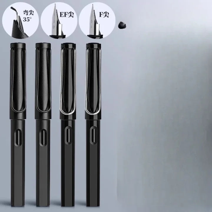 Calligraphy Ink Pens with Curved Nibs