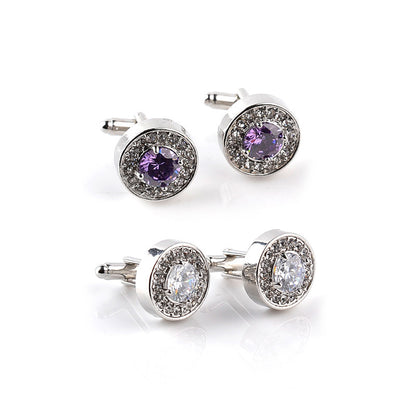 Premium Rhinestone Cufflinks