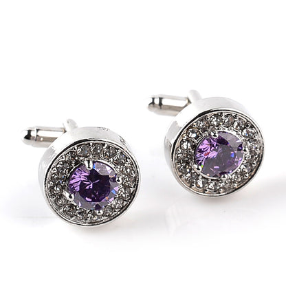 Premium Rhinestone Cufflinks