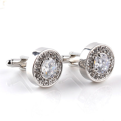 Premium Rhinestone Cufflinks