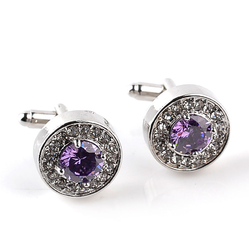 Premium Rhinestone Cufflinks
