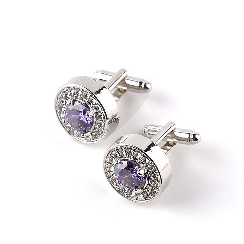 Premium Rhinestone Cufflinks