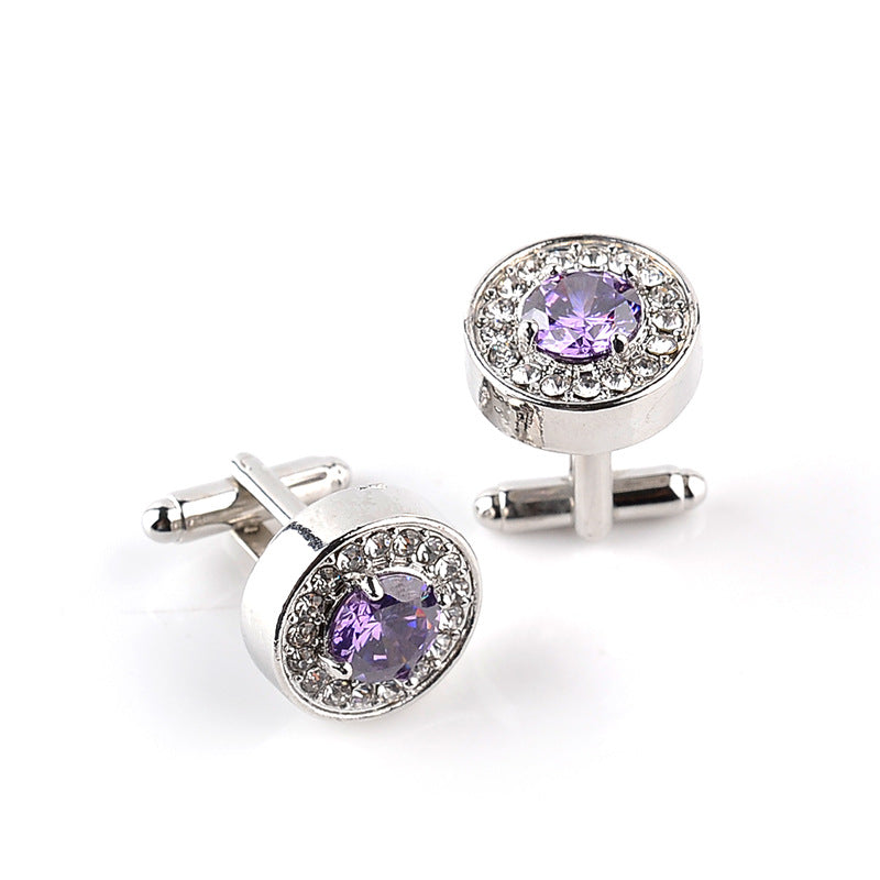 Premium Rhinestone Cufflinks