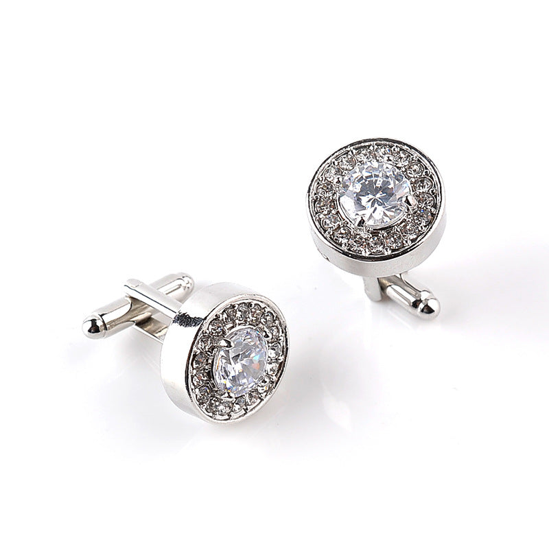 Premium Rhinestone Cufflinks