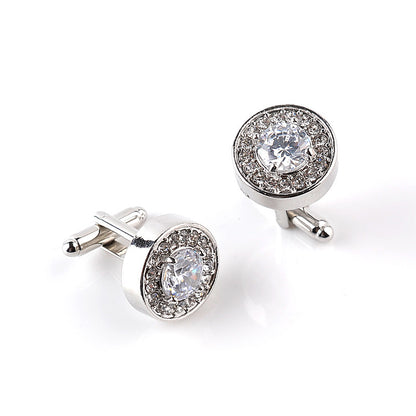 Premium Rhinestone Cufflinks