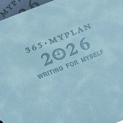 Premium Soft Cover 365 Days Daily Planner With Pen