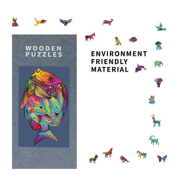 Premium Gift Box Wooden Puzzle