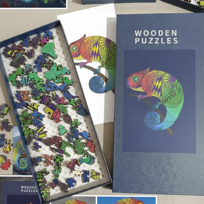 Premium Gift Box Wooden Puzzle