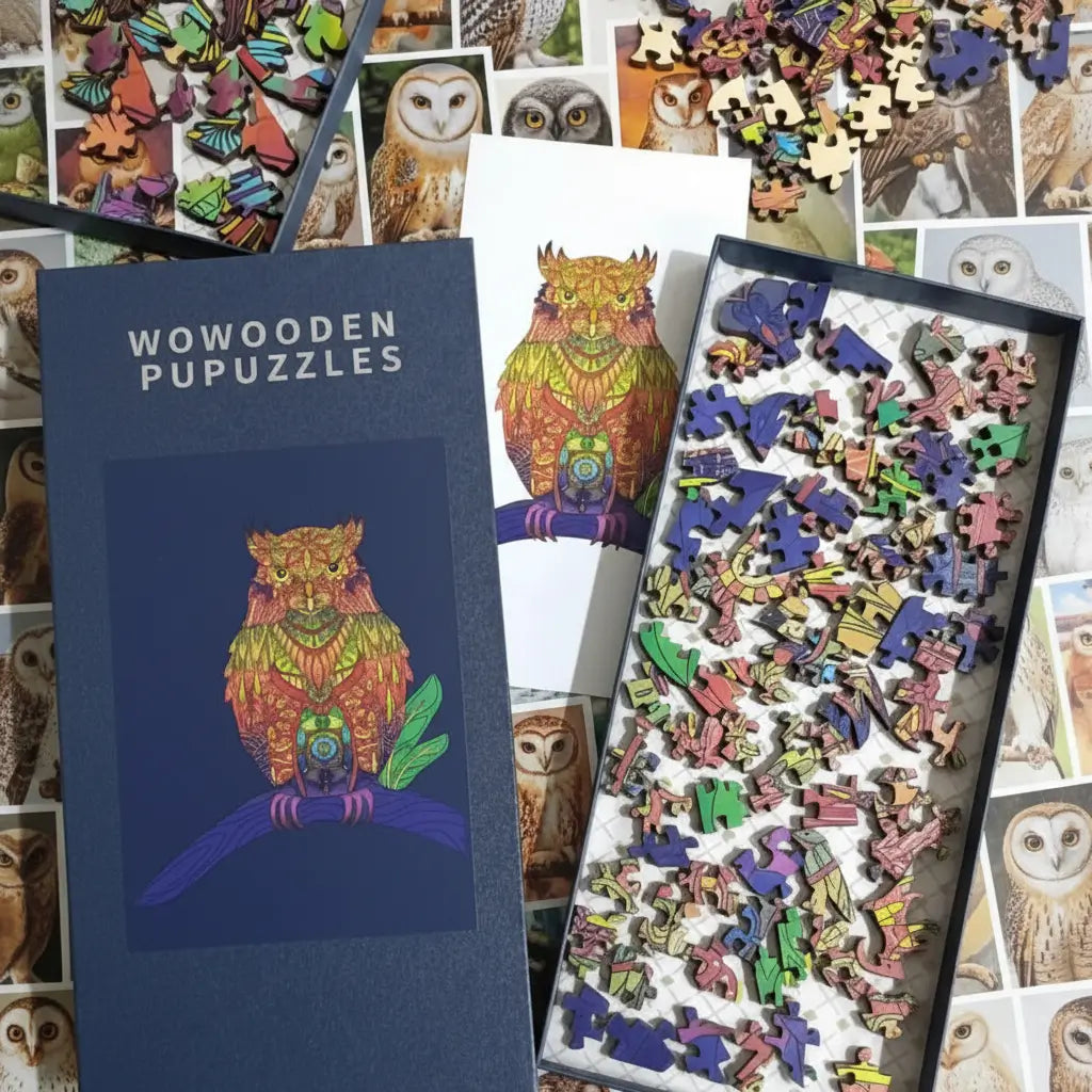 Premium Gift Box Wooden Puzzle