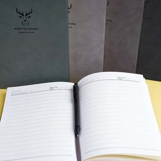 Premium Office Diary with Gel Pen Mounted