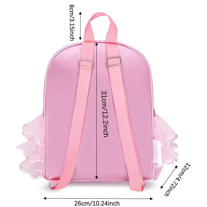 Princess Ballet Bow Girls Backpack