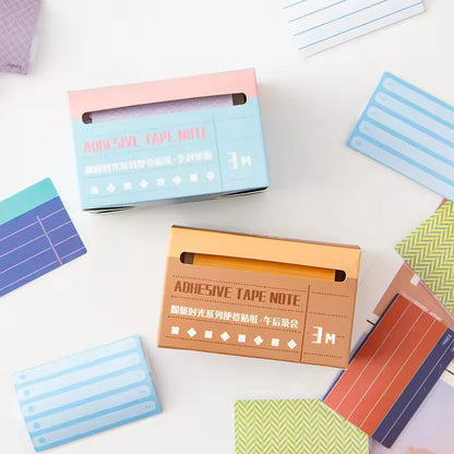 Pull-Out Self Adhesive Sticky Notes Box