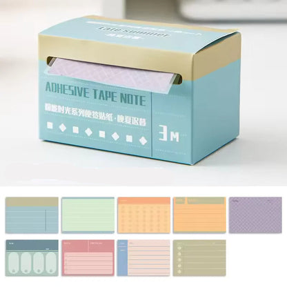 Pull-Out Self Adhesive Sticky Notes Box