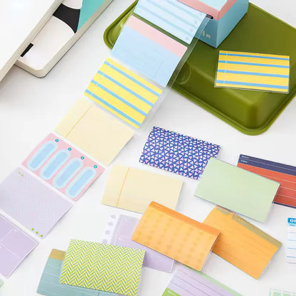 Pull-Out Self Adhesive Sticky Notes Box