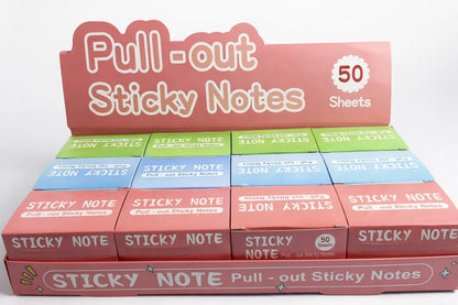 Pull Out Bear Pearlescent Pull-out Sticky Notes