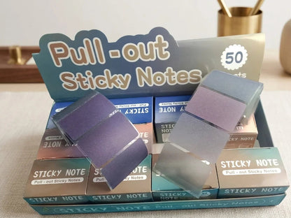 Pull Out Bear Pearlescent Pull-out Sticky Notes