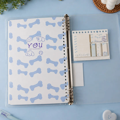 B5 Happy Puppy Paradise Binder Set