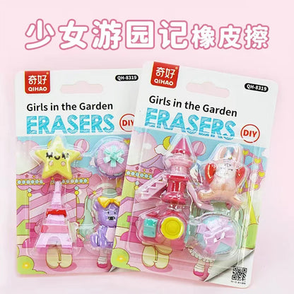 Qihao Cartoon Shape Eraser