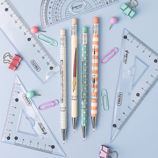 Dots n Stipes Mechanical Pencil with Eraser