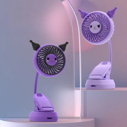 Rechargeable Mini Clip Fan
