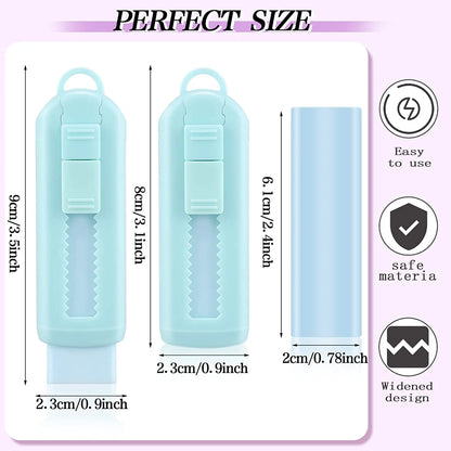 Retractable Pull n Push Eraser