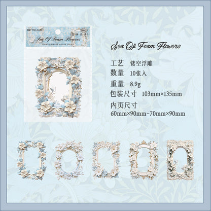 Retro Carved Floral Photo Frames