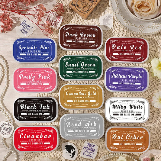 Vintage Color Ink Stamp Pads