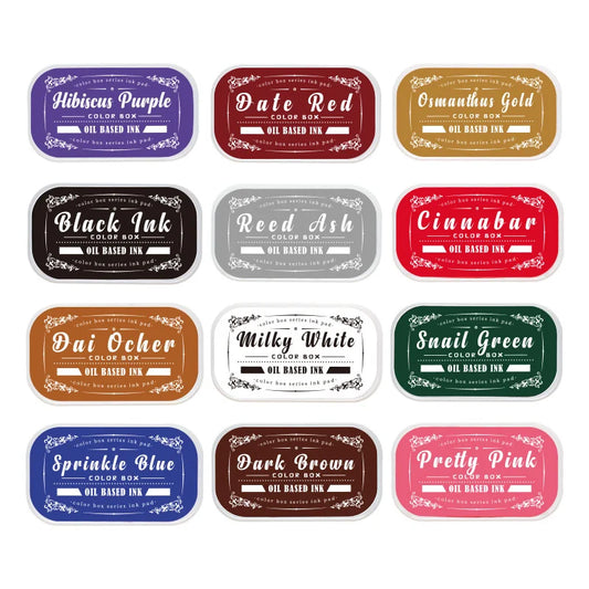 Vintage Color Ink Stamp Pads
