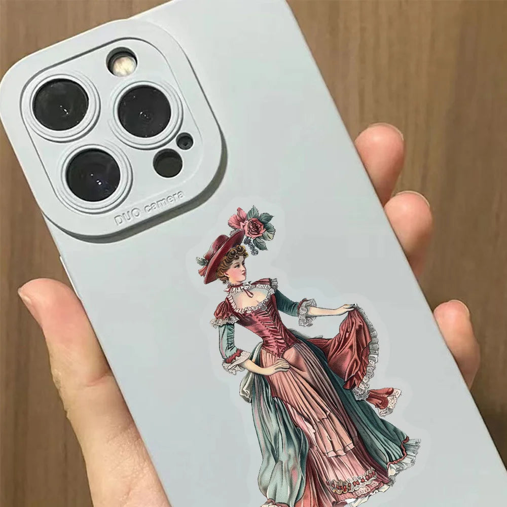 Retro European and American Character Graffiti Stickers