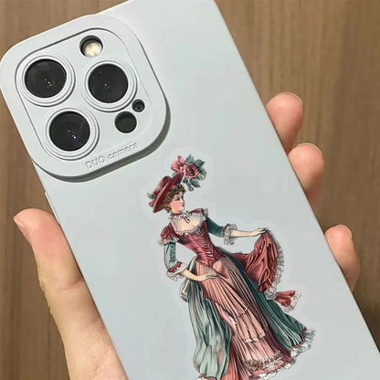 Retro European and American Character Graffiti Stickers