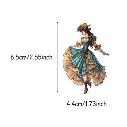 Retro European and American Character Graffiti Stickers