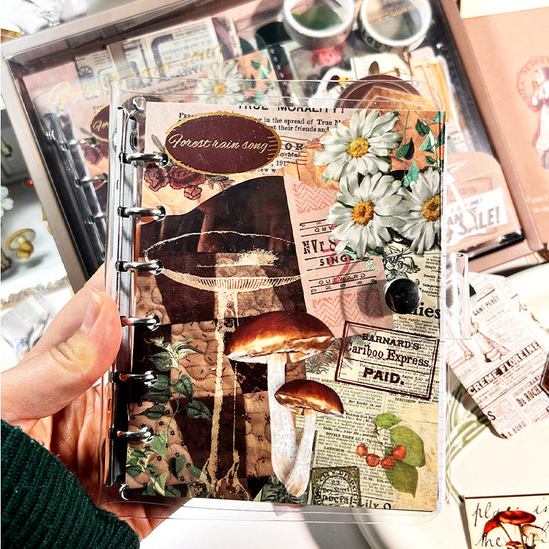 Retro Style Forest Rain Song Journaling Kit