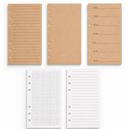 A6 Binder Refill Pages
