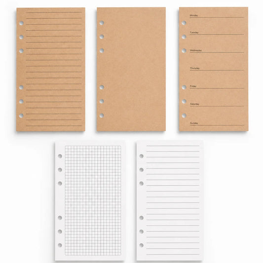 A6 Binder Refill Pages