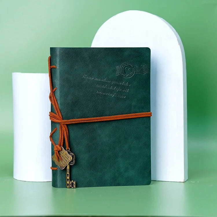 Retro Leather Cover Boxed Journal