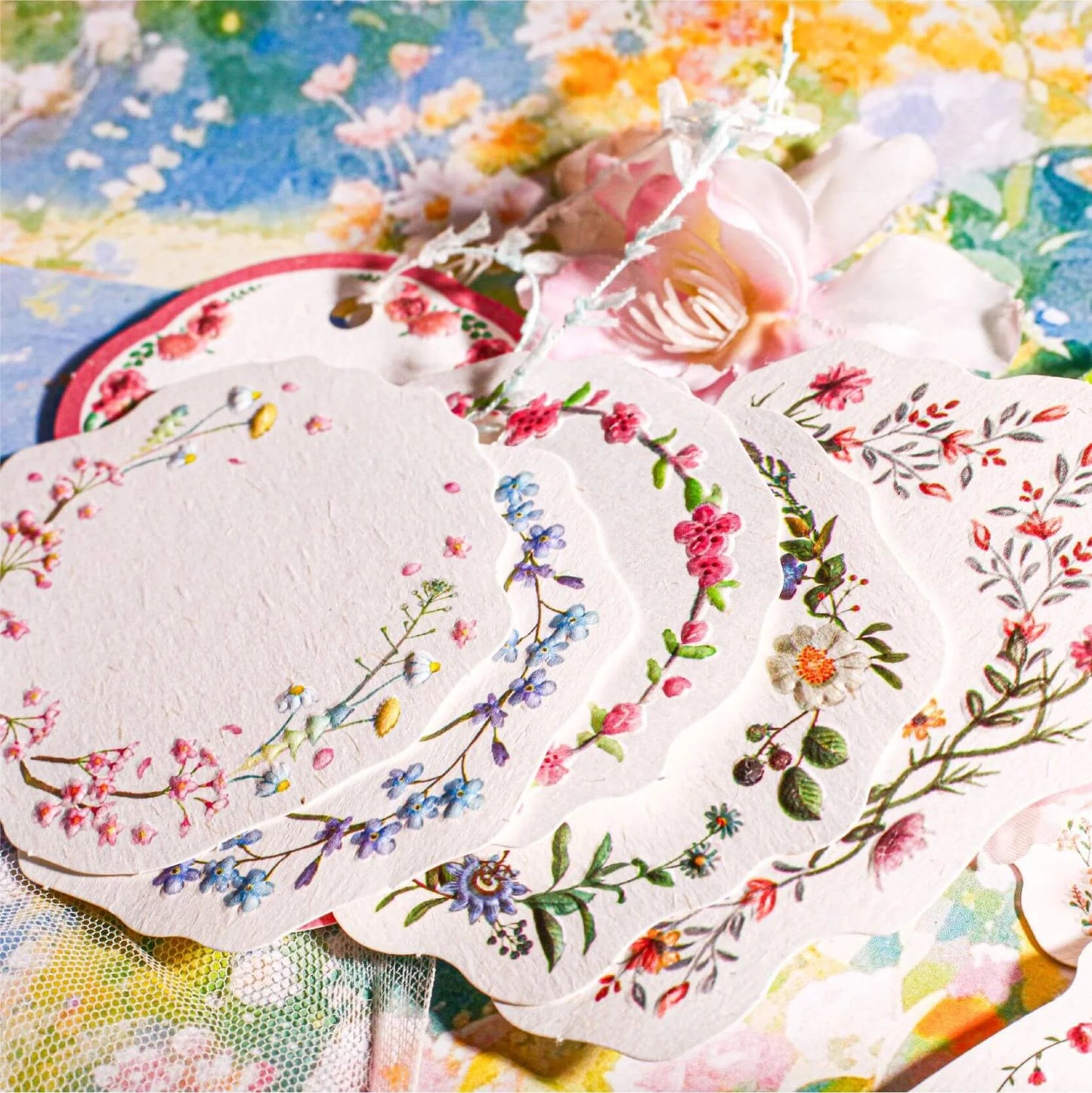 Retro Story Series Decorative Paper Sheets