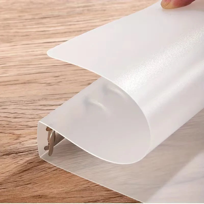 Translucent Shell Hand Binder Journal