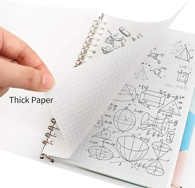 Translucent Shell Hand Binder Journal