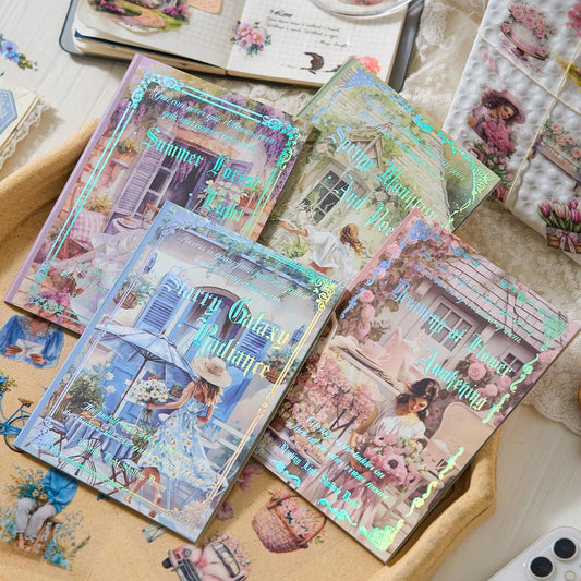 Romantic Cottagecore  Sticker Notebook