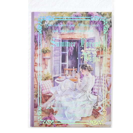 Romantic Cottagecore  Sticker Notebook