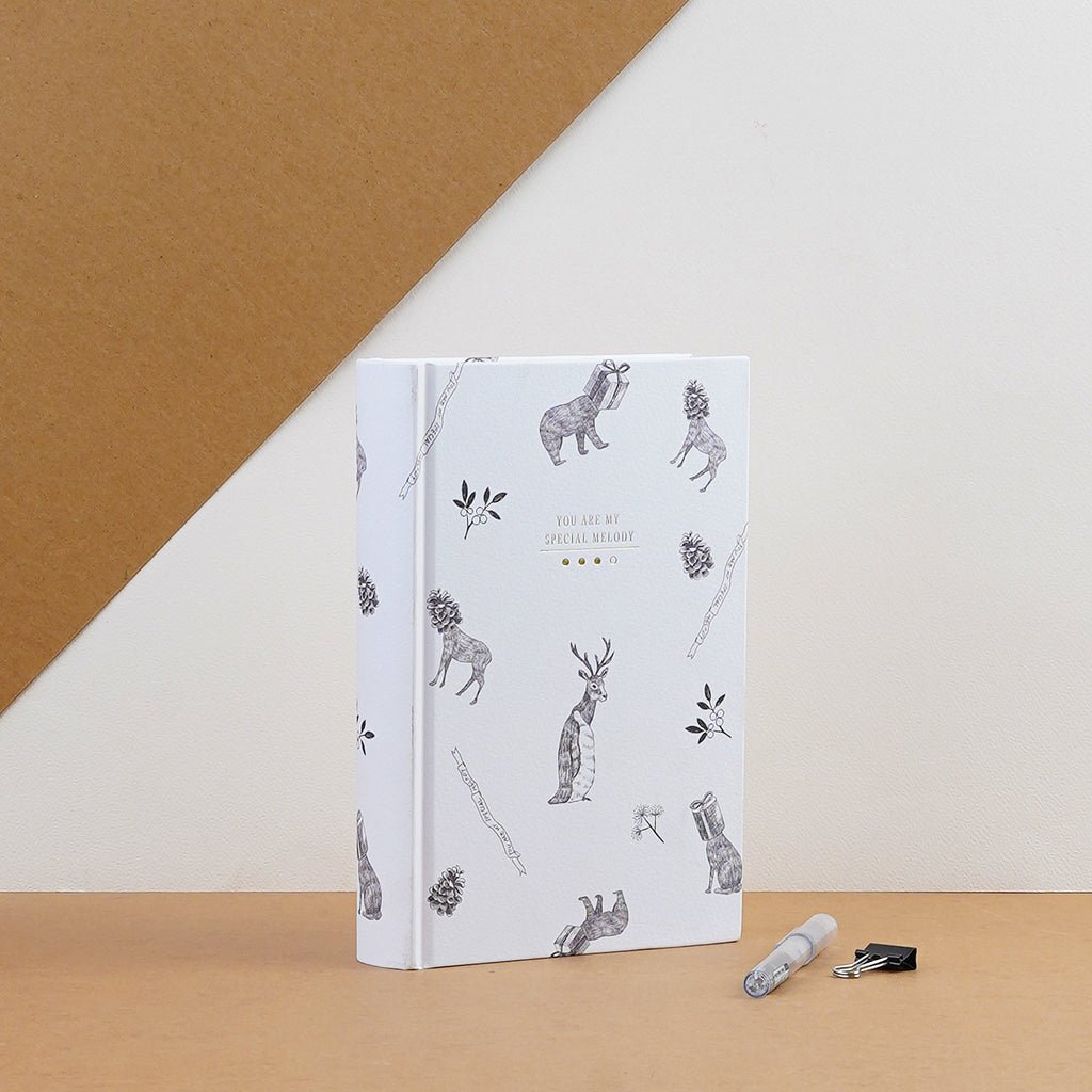 You Are My Special Melody Blank Paged Sketchbook Journal