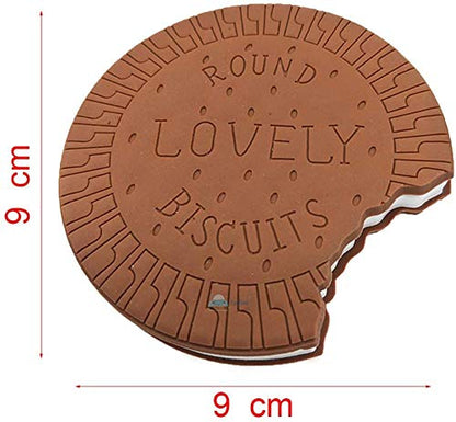 Round Biscuit Mini Scented Diary Notepad