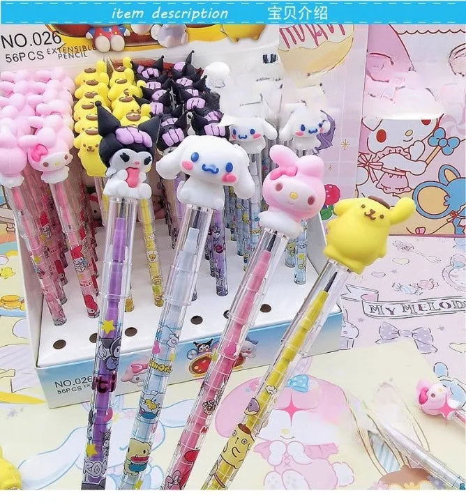 Sanrio Bullet-tip Leads Pencils