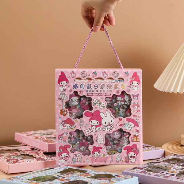 Sanrio Stickers and Pen Gift Box