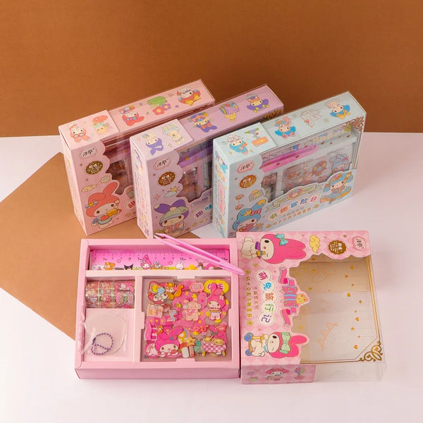 Sanrio Guka Stationery Sticker DIY Set Box