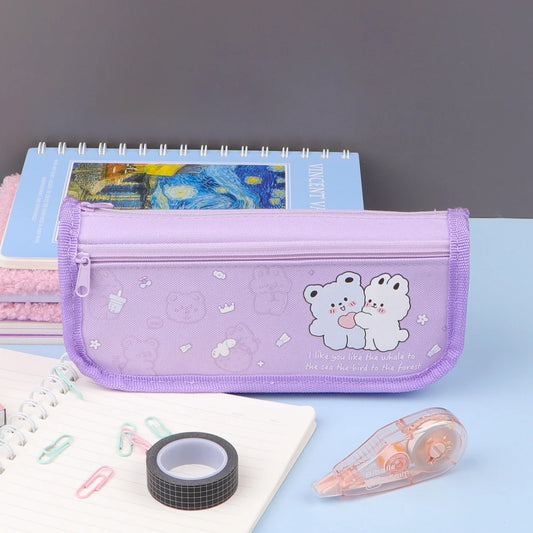 Large Capacity Sanrio Printed Pencil Case Pouch