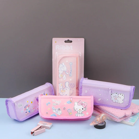Large Capacity Sanrio Printed Pencil Case Pouch