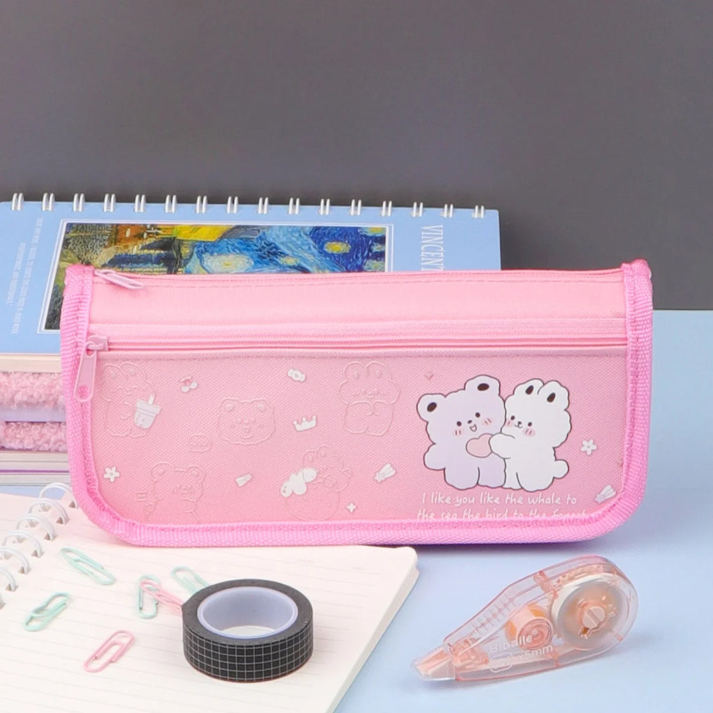 Large Capacity Sanrio Printed Pencil Case Pouch