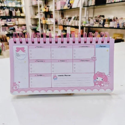 Sanrio Spiral Binding Weekly Planners